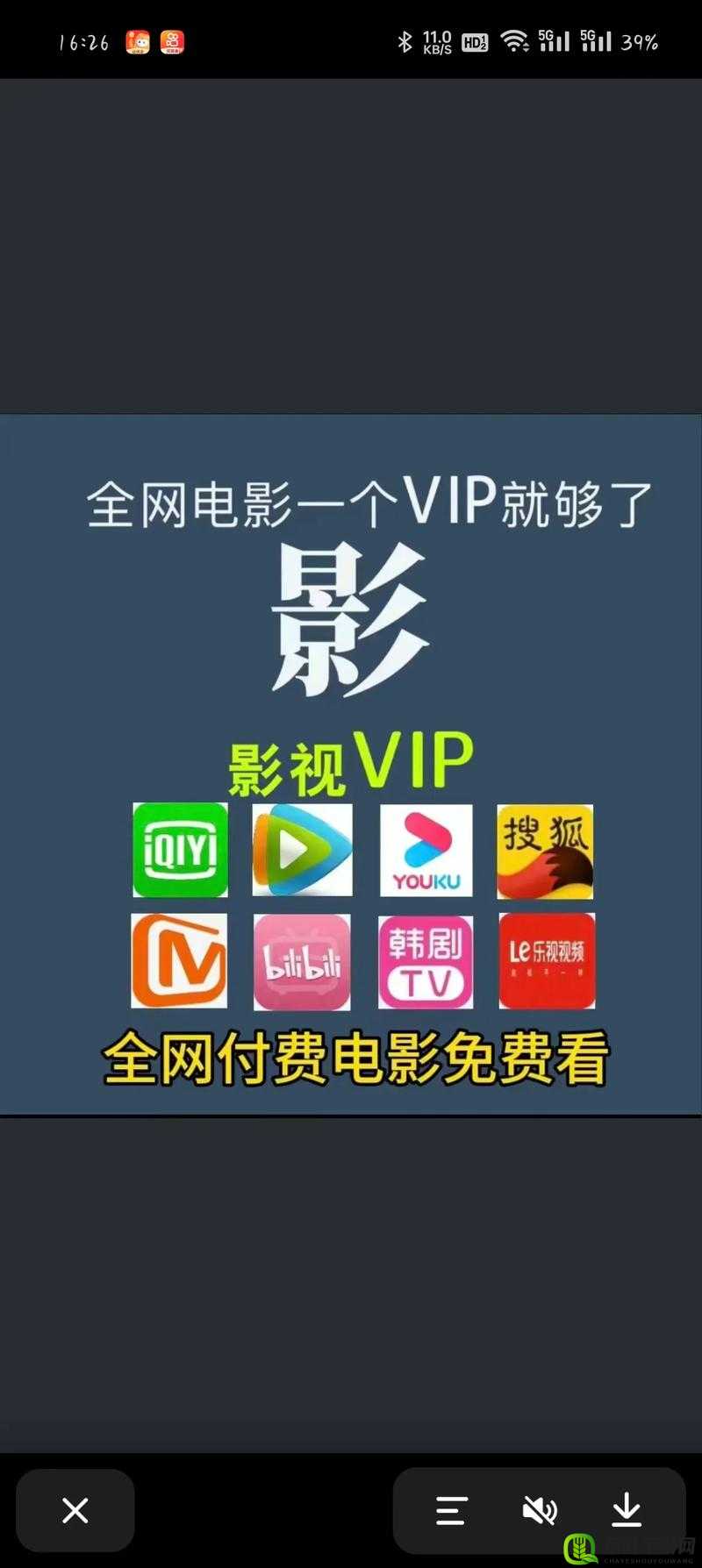 能看所有 vip 影视的软件 app 让你畅享海量精彩影视